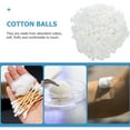 thumbnail image 3 of PEACNNG 400 Pcs Salon Cotton Ball Cosmetic Balls Organic Unbleached Reusable, 3 of 8