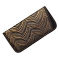 thumbnail image 2 of 2 Pack Soft Eyeglass Case For Men And Women, Slim Slip In Glasses Holder With Crescent Design, Purple & Light Brown, 2 of 8