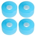 HighDensity 70x42mm Blue Longboard Wheels, 80A hardness for Smooth