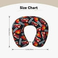thumbnail image 5 of KLL Fire Rescue With Red Helmet And Truck Pattern Memory Foam Cervical Neck Pillow Versatile U-Shaped Pillows for Home/Office/Camping/Travelling/Soft Washable Cover, 5 of 8