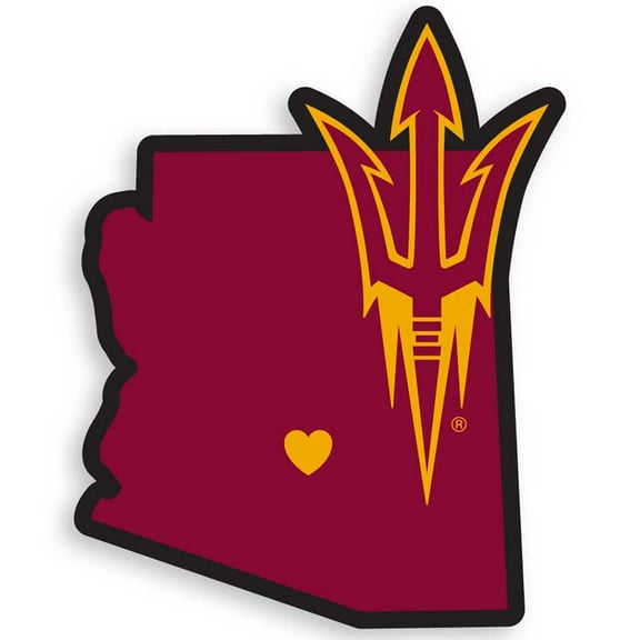 Arizona State Home State Decal (F)