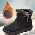 thumbnail image 4 of Botas para clima frío para mujer Botas con plataforma de tobillo antideslizantes Botas cómodas para caminar Likrtyny Tenis De Mujer Tenis De Hombre, 4 of 8
