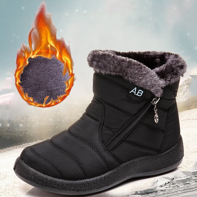 Botas para clima frío para mujer Botas con plataforma de tobillo antideslizantes Botas cómodas para caminar DQrwqpou Tenis De Mujer Tenis De Hombre