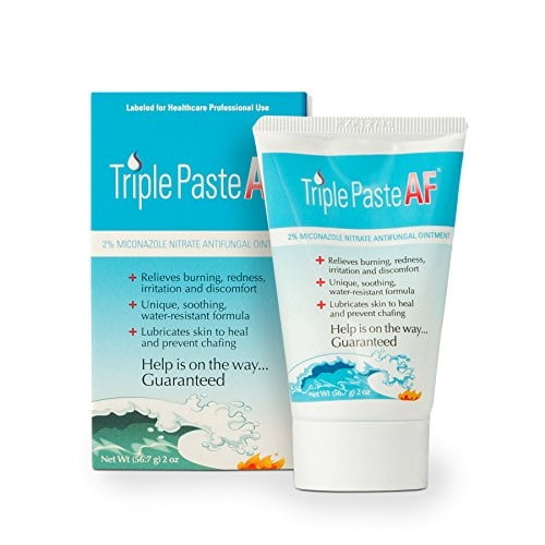 triple paste for sunburn