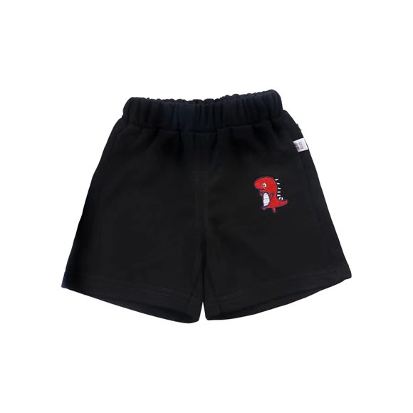 KVPLBQFD Boys Gym Shorts Boys Uniform Shorts for Teens High Waisted Running Shorts 4t Clothes Preppy Clothes 12 Month Clothes, Black 12-18 Months