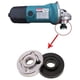 thumbnail image 2 of Pieza de amoladora eléctrica, brida de amoladora angular, repuesto interno, tuerca de brida externa para Makita 9523, T-Audace, 2 of 5