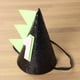 thumbnail image 3 of KAKOWELY Gorro de bebé para fiesta de dinosaurios, gorro para fiesta de primer cumpleaños, gorro de dinosaurio para baby shower, suministros de decoración para fiestas, accesorios para el cabello, 3 of 5