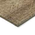 thumbnail image 3 of Addison Rugs Chantille Indoor/Outdoor Transitional Geometric Khaki Machine Washable Rectangle Rug, 3' x 5', 3 of 8