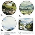 thumbnail image 3 of Designart "Breezy Dominican Mountains II" Landscapes Wall Decor, 3 of 5