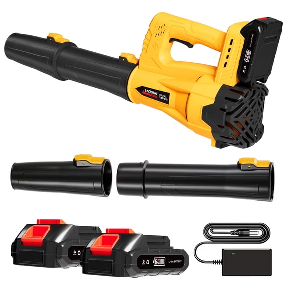 High Power Cordless Leaf Blower With2*2000mAh batteries