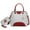 CP-Red, variant on MKF Collection Gabriella Circular Print Women Tote Bag & Wristlet Wallet, Vegan Leather Handbag for Travel Work and School by Mia K - Green