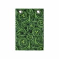 thumbnail image 1 of Abstract Green Hanging Pocket Organizer, Jumble Shamrock Themed Pattern St Patrick's Day Design, Printed Polyester Storage Bag with Pockets, 14" x 20", Green Emerald, 1 of 2