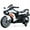 White, variant on HONGLONG 12V Kids Ride on Motorcycle, 2 Wheels Motorbike for Kids with Training Wheels, Lights, Music Red
