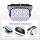 thumbnail image 5 of Balery Lavender Flowers Mochila Cinturón para Mujeres y Hombres, Bolsa de Cintura Impermeable de Doble Capa con Correa, 5 of 9