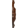 thumbnail image 4 of Ekena Millwork 17 3/8"OD x 1 3/4"P Hamilton Ceiling Medallion (Fits Canopies up to 3 3/4"), Hand-Painted Burnished Mahogany Crackle, 4 of 6