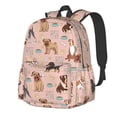 thumbnail image 7 of Cute dog Backpack for Women 16.9 inch Travel Casual Laptop Backpack Lightweight Waterproof Hiking Daypack, 7 of 7