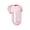 Pink-Ice cream shape, variant on Spill-Proof Macaw Cage Vegetable Holder With Flower-Shaped Water Container Preserves Nutrients 48-Hour Durability