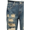 thumbnail image 3 of RAW X  Boy's RawX Heavy Distressed Jeans, Blue, 12, 3 of 6