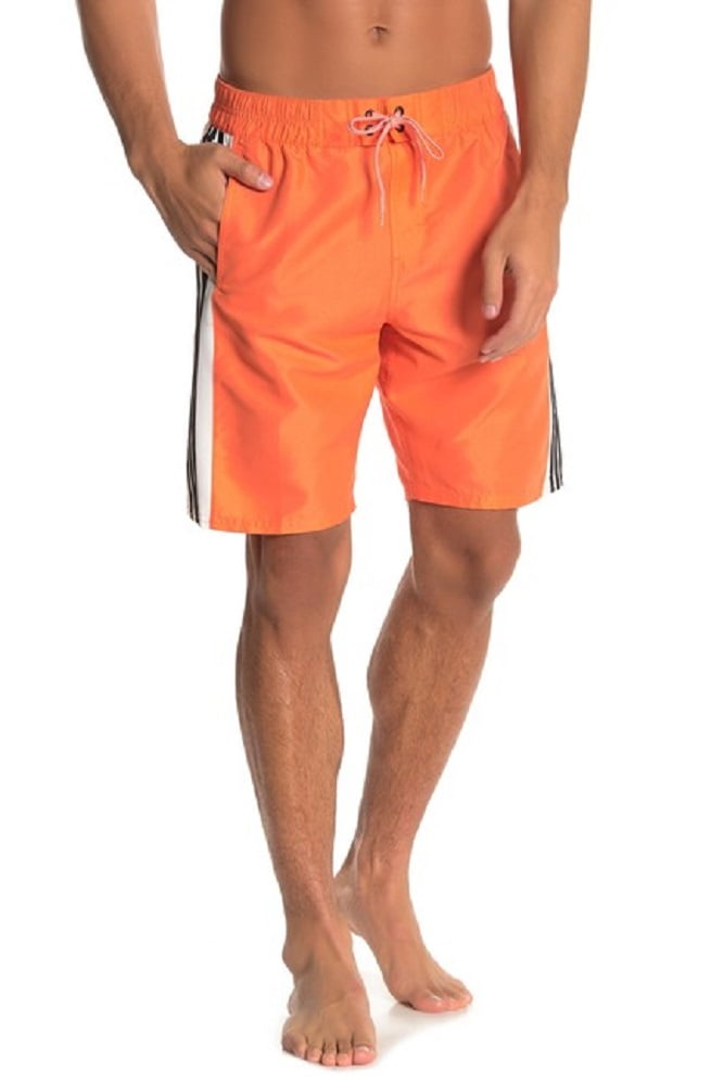 adidas orange swim shorts