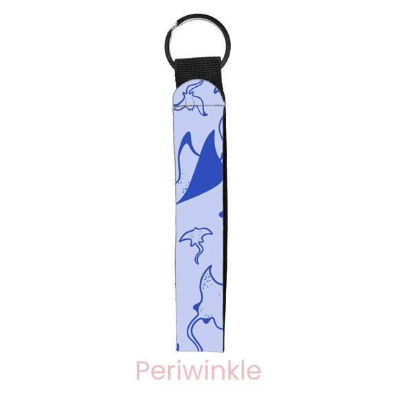 abbyrose Stingrays Wristlet Key Chain