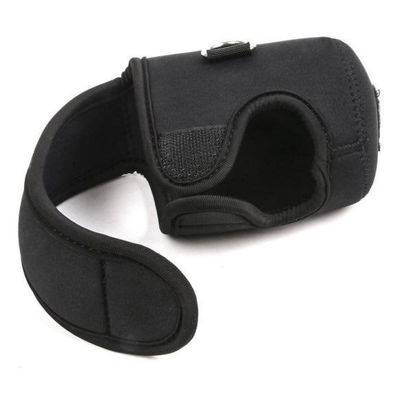 Reel Covers Baitcaster Trolling Reel Protective Bag, Reel Pouch Case, Black, 120 x 80 mm