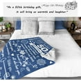 thumbnail image 4 of 50th Birthday Gifts for Women Men Blanket 60"x50",Happy 50th Birthday Decorations Men Throw Blanket,1973 Birthday Gifts for Men Blankets Throws,50 Year Old Gifts for Men,Cheers to 50 Years Gift, 4 of 6