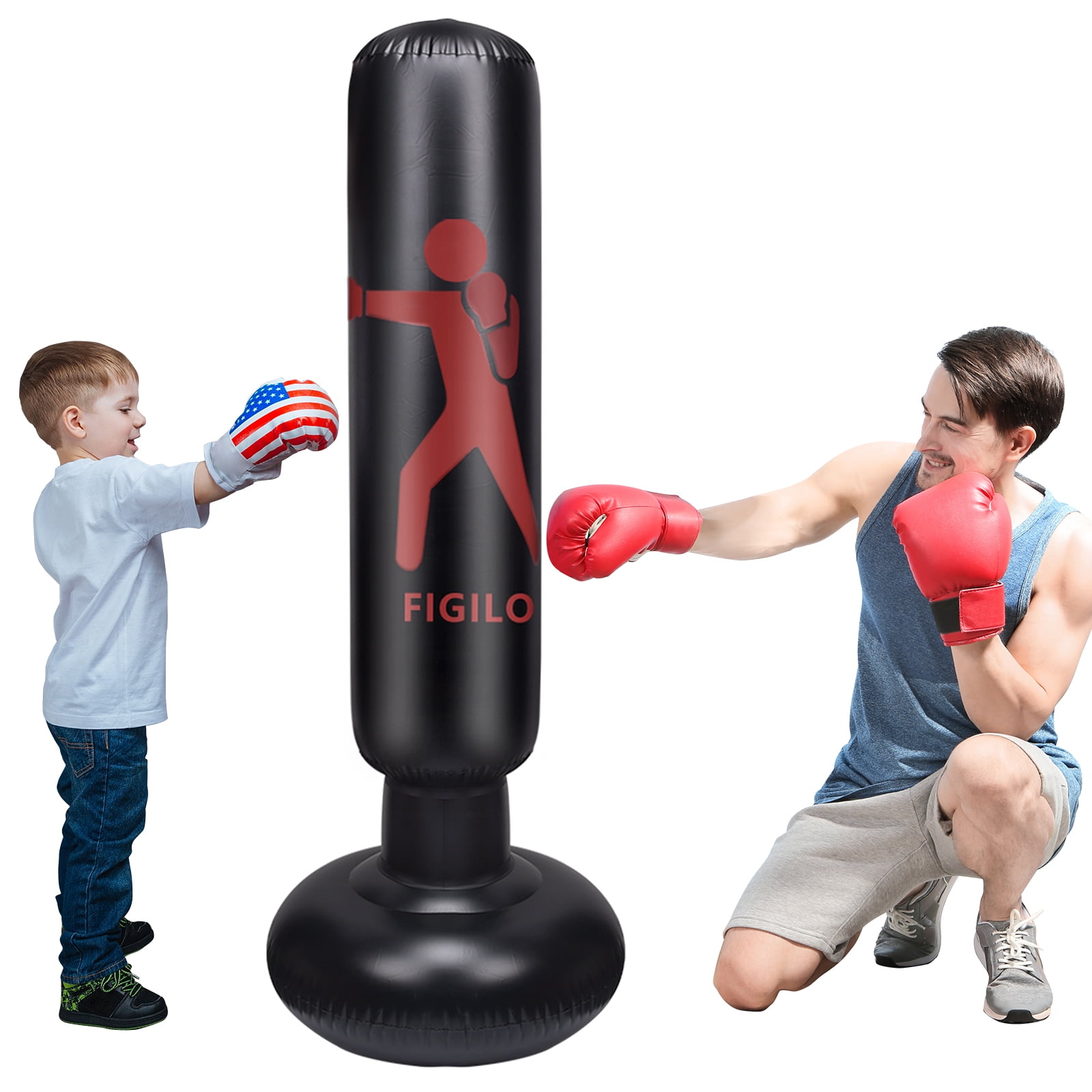 Boxing & MMA Equipment Boxing Punching Bag Kick MMA Training Stress