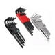 thumbnail image 1 of 36pcs Juego De Llaves Allen Pulgadas Y Métricas plata negro, 1 of 3