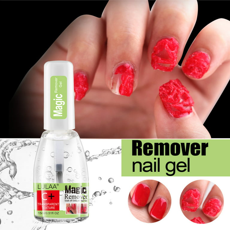 15Ml Magic Nail Polish Remover Burst Gel Fast Remover Soak Off Nail Cleaner  New