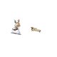 thumbnail image 5 of Figura de , estatua de , escultura, adorno de mesa, muñeco en miniatura, sofá, estatuilla de resina, ideal para regalar, decoración del ho, 5 of 8