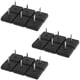 thumbnail image 5 of 20 deslizadores de muebles con clavos, cuadrados, para patas de silla, almohadillas deslizantes para alfombras, pisos de madera, muebles, armarios, sillas, protectores de suelo, 5 of 8