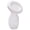 White, variant on Silicone Manual Breast Pump Capacity, Food Grade, Soft Bottle for Gentle Breast Milk Collection – Bpa Free – Comfort Fit Breastfeeding aids Qideship