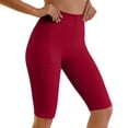 thumbnail image 5 of Einccm Women's High Waisted Yoga Leggings 7/8 Length Tummy Control Workout Pants Slim Fit Athletic Activewear with Side Pockets Stretch Casual Fitness Running Gym Wear, 5 of 6