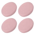 thumbnail image 1 of Fundas de taburete redondo de 4 piezas, fundas de silla redonda de 12-14 pulgadas, cojines de asiento de silla redonda rosa, 1 of 6