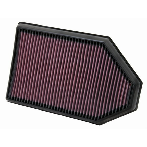 K&N Engine Air Filter: High Performance, Premium, Washable, Replacement Filter: 2011-2019 Chrysler/Dodge V6/V8 (Charger, Challenger, 300), 33-2460