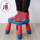 thumbnail image 5 of Silla portátil para comer para bebé asiento de con bandeja , de comedor antideslizante, taburete bajo, ños - Conejo Azul Rojo yotijar Sillas para niños, 5 of 10