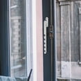 thumbnail image 4 of HEALEEP window limit hardware accessories Iron Window Lock White 1Set for Home Use, 4 of 8