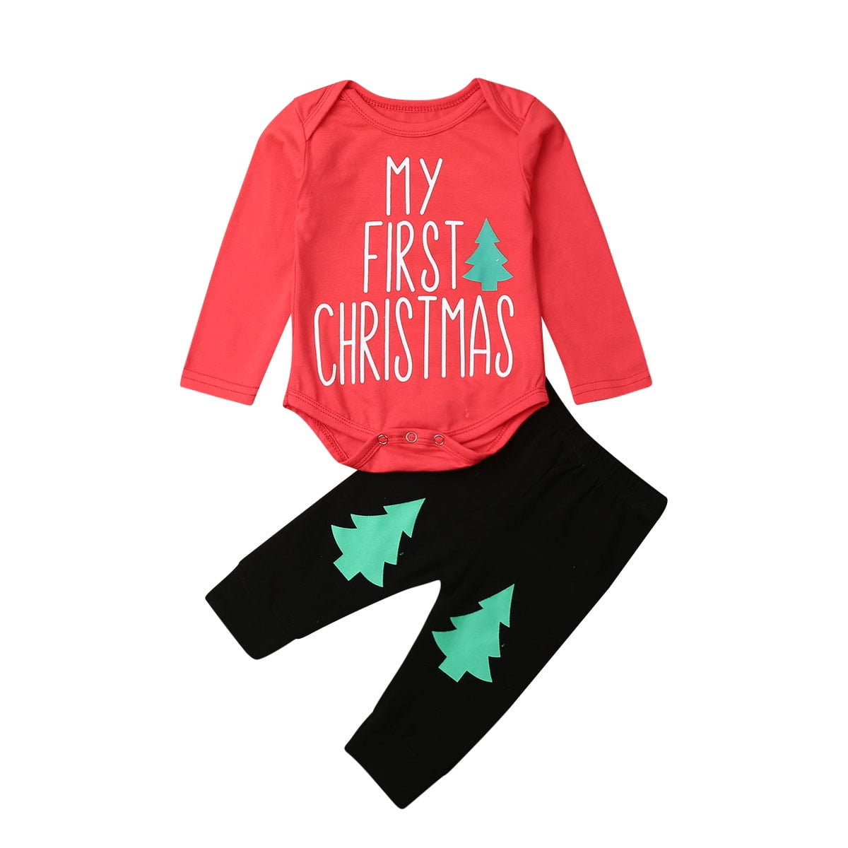 Details about   Toddlers Babys Christmas Long Sleeves Xmas Cute Sets Outfit Gifts Loungewear US 