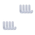thumbnail image 2 of Ganchos Para toallas Toystoory 4 unids/set autoadhesivos Gris 2piezas, 2 of 6
