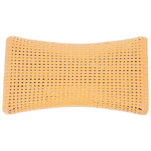 SHISUYAN Neck Rest Pillow Headrest Breathable Imitation Rattan Pillow Sauna Pillow Headrest