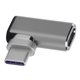 thumbnail image 1 of Adaptador USB C, Interfaz magnética conveniente Material de aleación de aluminio Tipo C Adaptador de carga, Teléfono móvil de viaje en el hogar para tableta portátil LHCER Descripción de la referencia, 1 of 7
