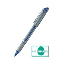 Pentel Energel Plus Roller Ball Pen (Medium) - Blue (Pack of 12)