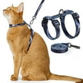 ZAROYEAX Cat Leash Break Adjustable Cat Leash Walking Cat Leash I ...