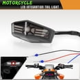 thumbnail image 3 of Motorcycle Modification Accessories Integrated LED Tail light with Turn Signal License Plate Light Dynamic Breathing Running Light, 3 of 6