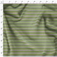 thumbnail image 4 of Soimoi Georgette Viscose Fabric Horizontal Stripe Decor Fabric Printed Yard 42 Inch Wide, 4 of 5