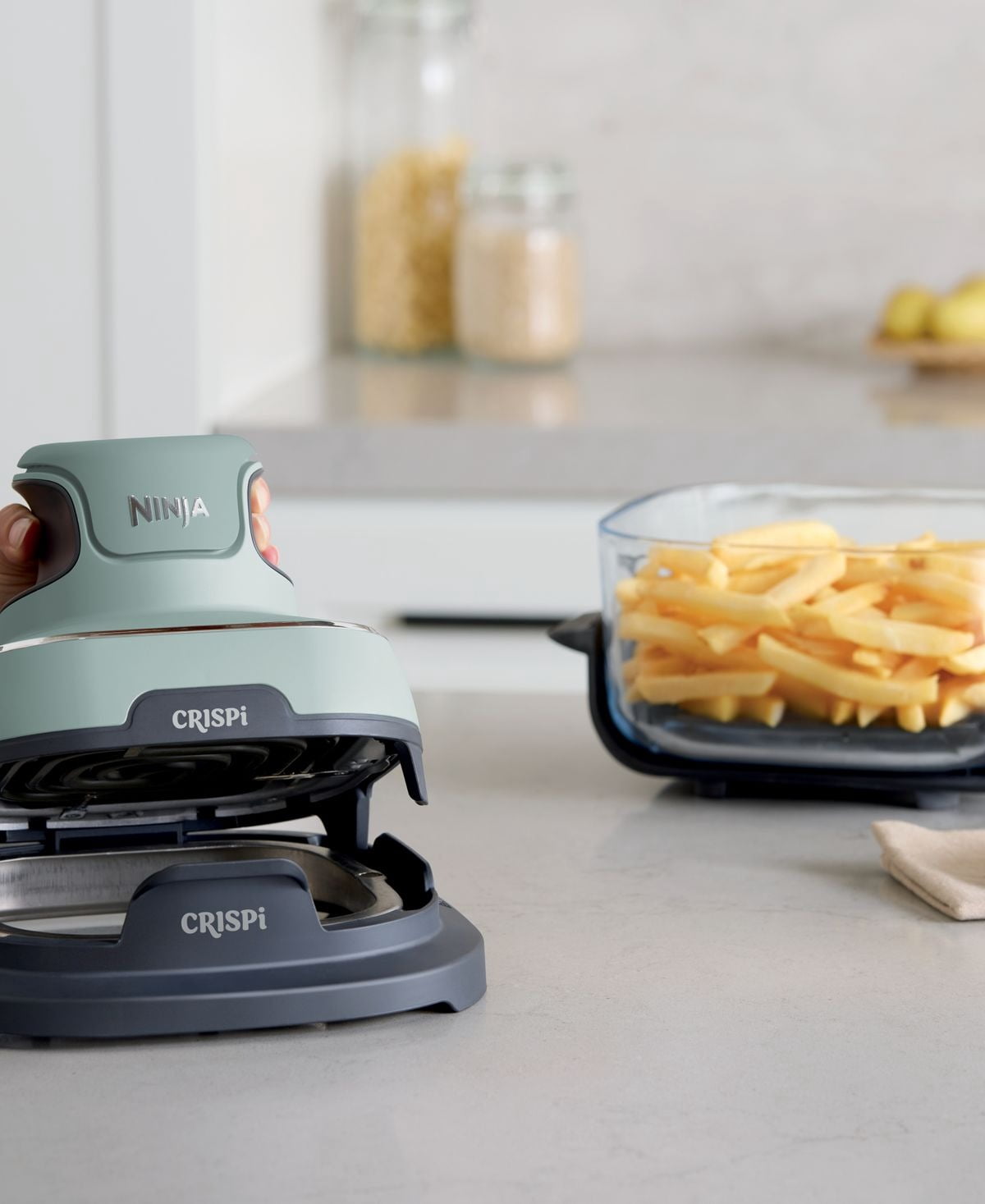 4 - in - 1 Portable Glass Air Fryer Cooking System