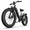 Black 26*4” Front + Back Suspension, variant on 2000W Peak Power Electric Fat Tire Bike for Adults - 28MPH, 48V 18Ah (35-85 Miles), 24"x3" All-Terrain Ebike Electirc Bicycle with Front+Back Suspension & 11" Comfort Seat - Conquer Snow, Sand