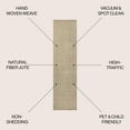 thumbnail image 3 of JONATHAN Y NATURAL FIBER 2 x 8 Runner Rug, Estera Hand Woven Boucle Chunky Jute - Ivory, NFR102B-28, 3 of 8