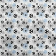 thumbnail image 1 of oneOone Viscose Chiffon White Fabric Sports Dress Material Fabric Print Fabric By The Yard 42 Inch Wide-aB, 1 of 5