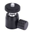 thumbnail image 1 of Ball Head with Hot Shoe Mount Adapter, Mini Tripod Ball Head Camera Tripod Mini Ball Head  for Fill Light Replacement for Monopod Black Ball,Red Ball,Silver Ball, 1 of 7